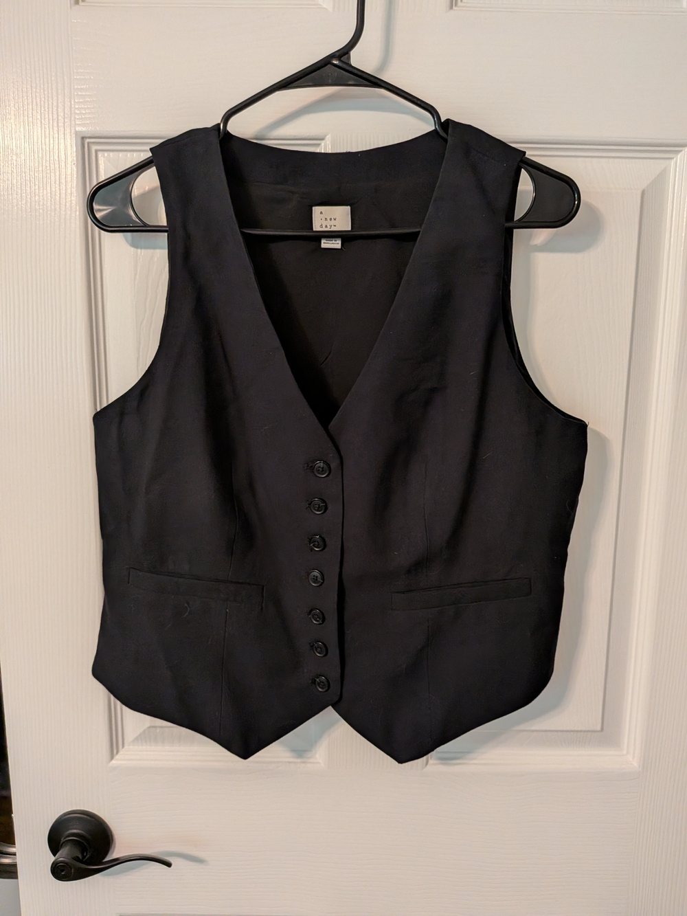 a new day Black Tailored Vest